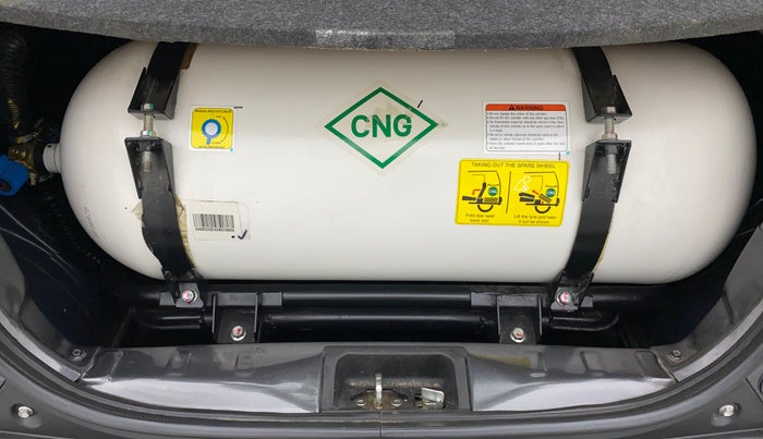 2022 Maruti S PRESSO VXI (O) CNG, CNG, Manual, 22,727 km, Boot Inside