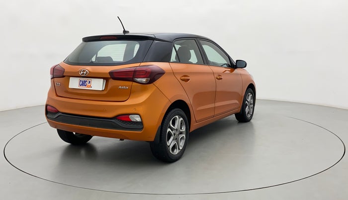 2018 Hyundai Elite i20 ASTA 1.2 DUAL TONE, Petrol, Manual, 76,921 km, Right Back Diagonal