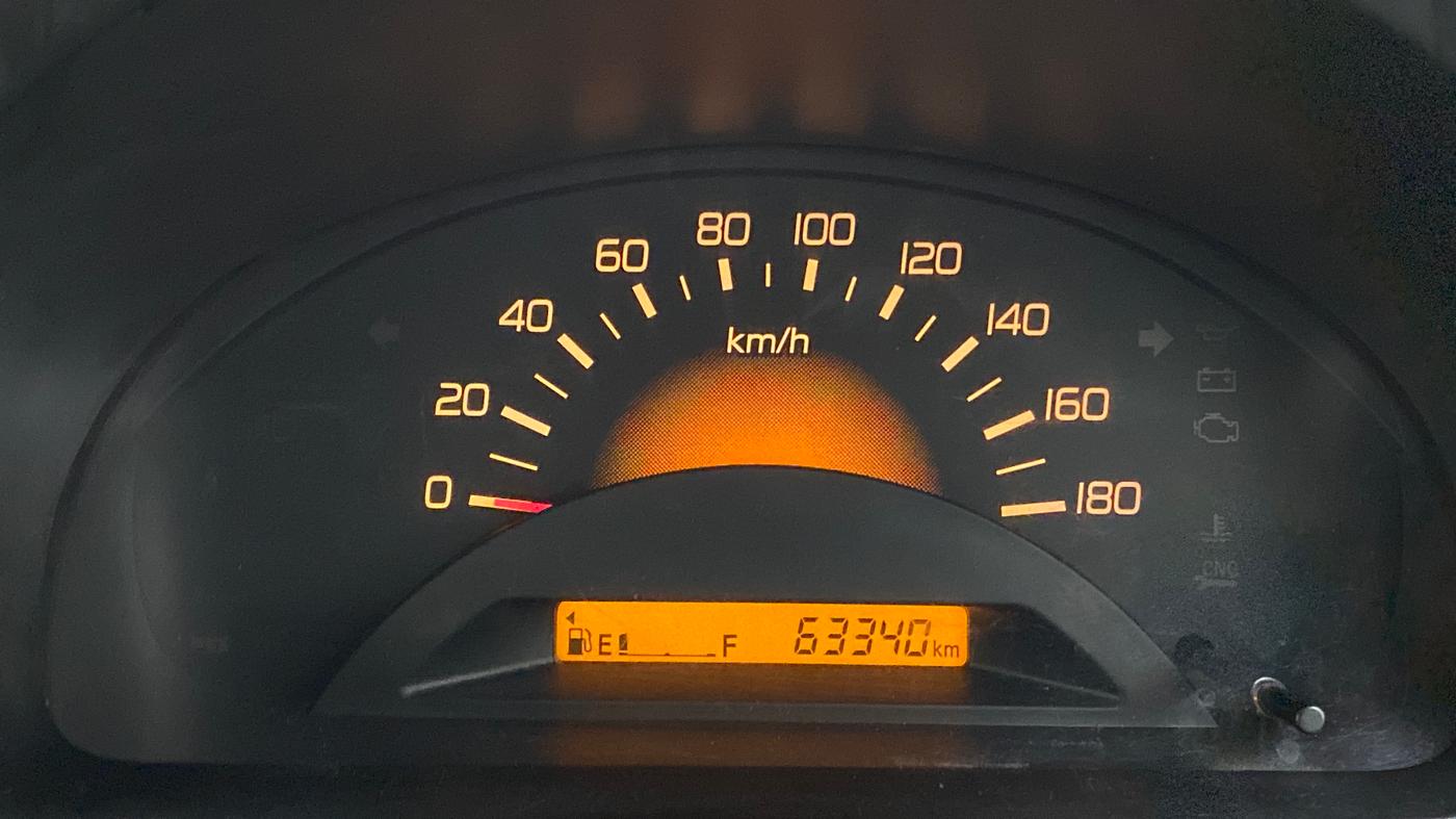 2014 Maruti Wagon R 1.0 LXI CNG, CNG, Manual, 63,426 km, Odometer Image
