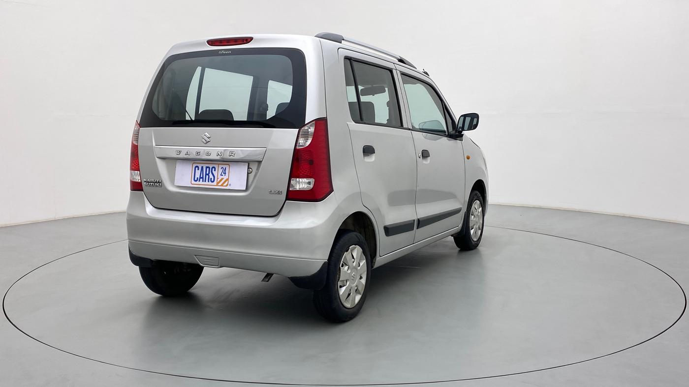 2014 Maruti Wagon R 1.0 LXI CNG, CNG, Manual, 63,426 km, Right Back Diagonal