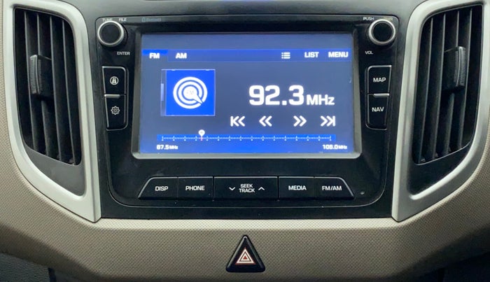 2017 Hyundai Creta SX PLUS AT 1.6 PETROL, Petrol, Automatic, 87,878 km, Infotainment System