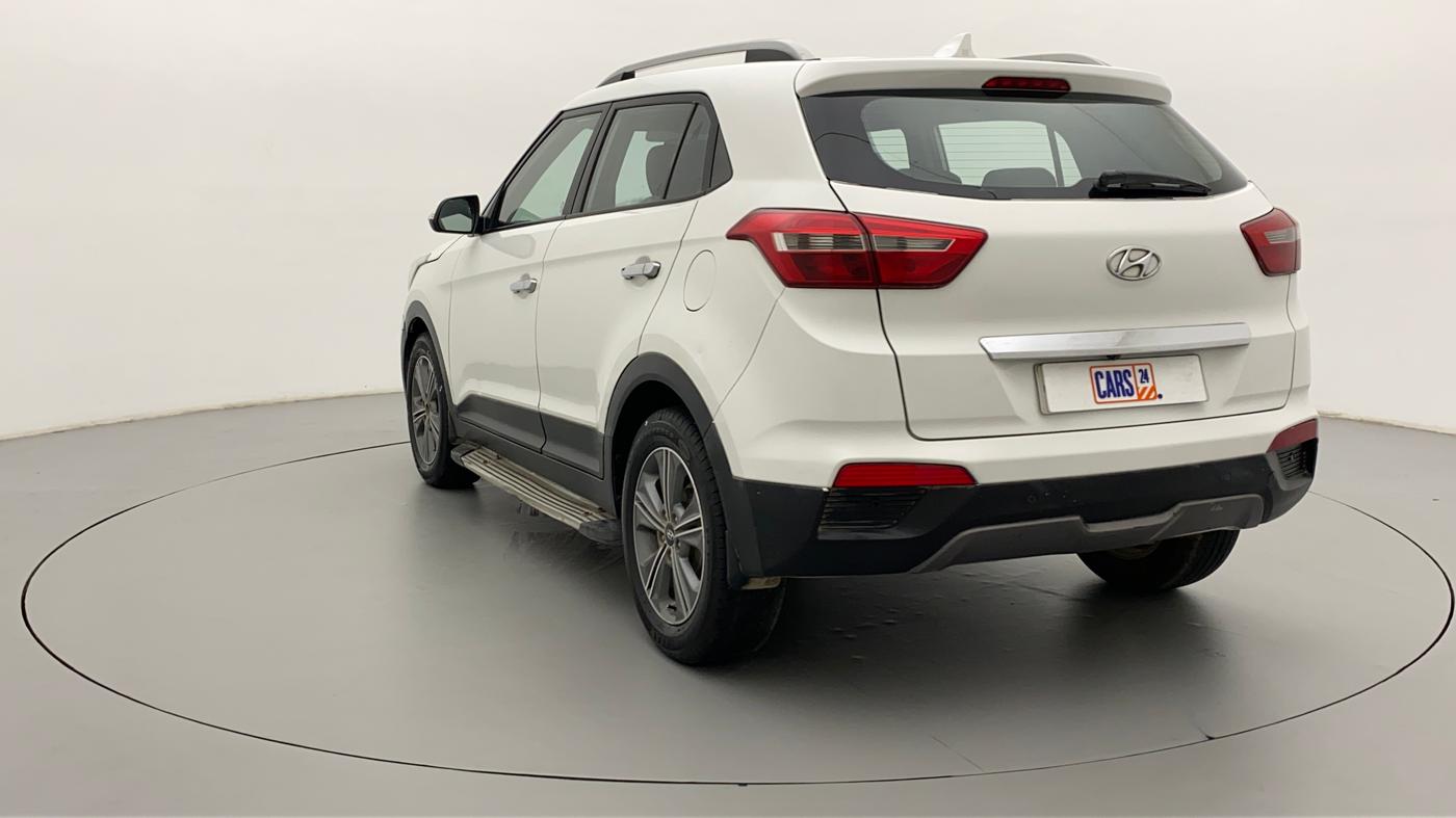 2017 Hyundai Creta SX PLUS AT 1.6 PETROL, Petrol, Automatic, 87,878 km, Left Back Diagonal