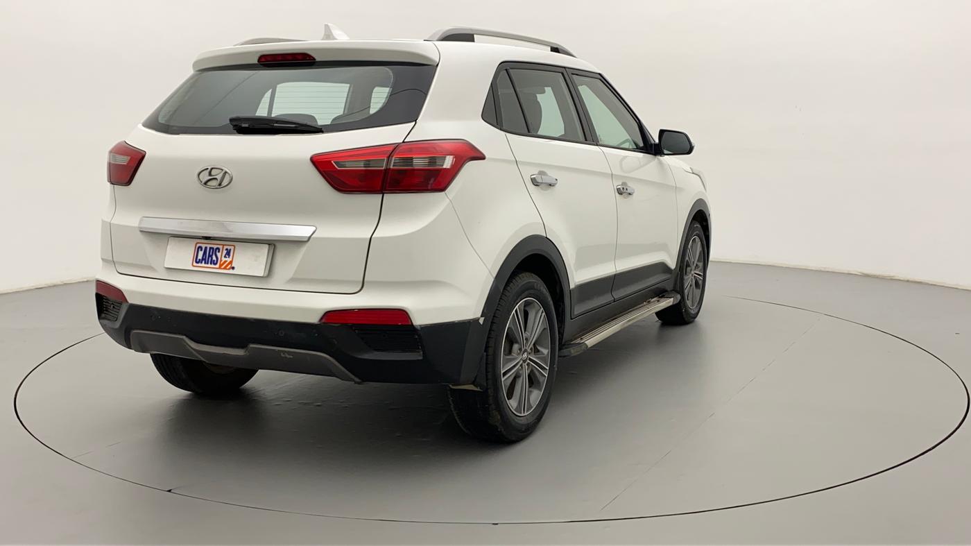 2017 Hyundai Creta SX PLUS AT 1.6 PETROL, Petrol, Automatic, 87,878 km, Right Back Diagonal