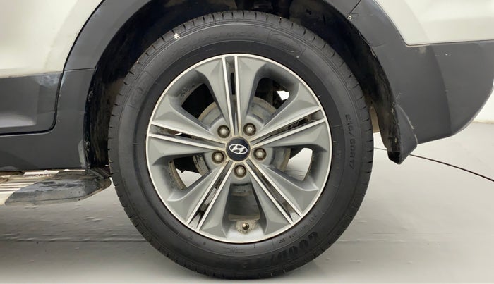 2017 Hyundai Creta SX PLUS AT 1.6 PETROL, Petrol, Automatic, 87,878 km, Left Rear Wheel