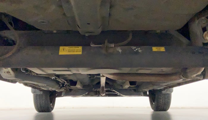 2016 Tata Zest XM RT 90 PS ABS, Petrol, Manual, 11,296 km, Rear Underbody