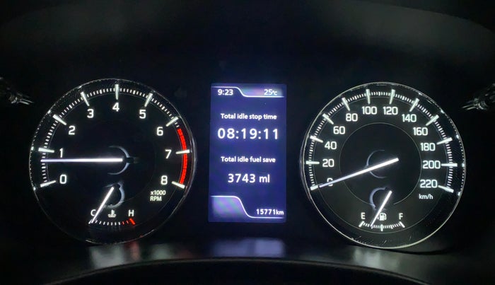 2022 Maruti Baleno ALPHA PETROL 1.2, Petrol, Manual, 15,771 km, Odometer Image
