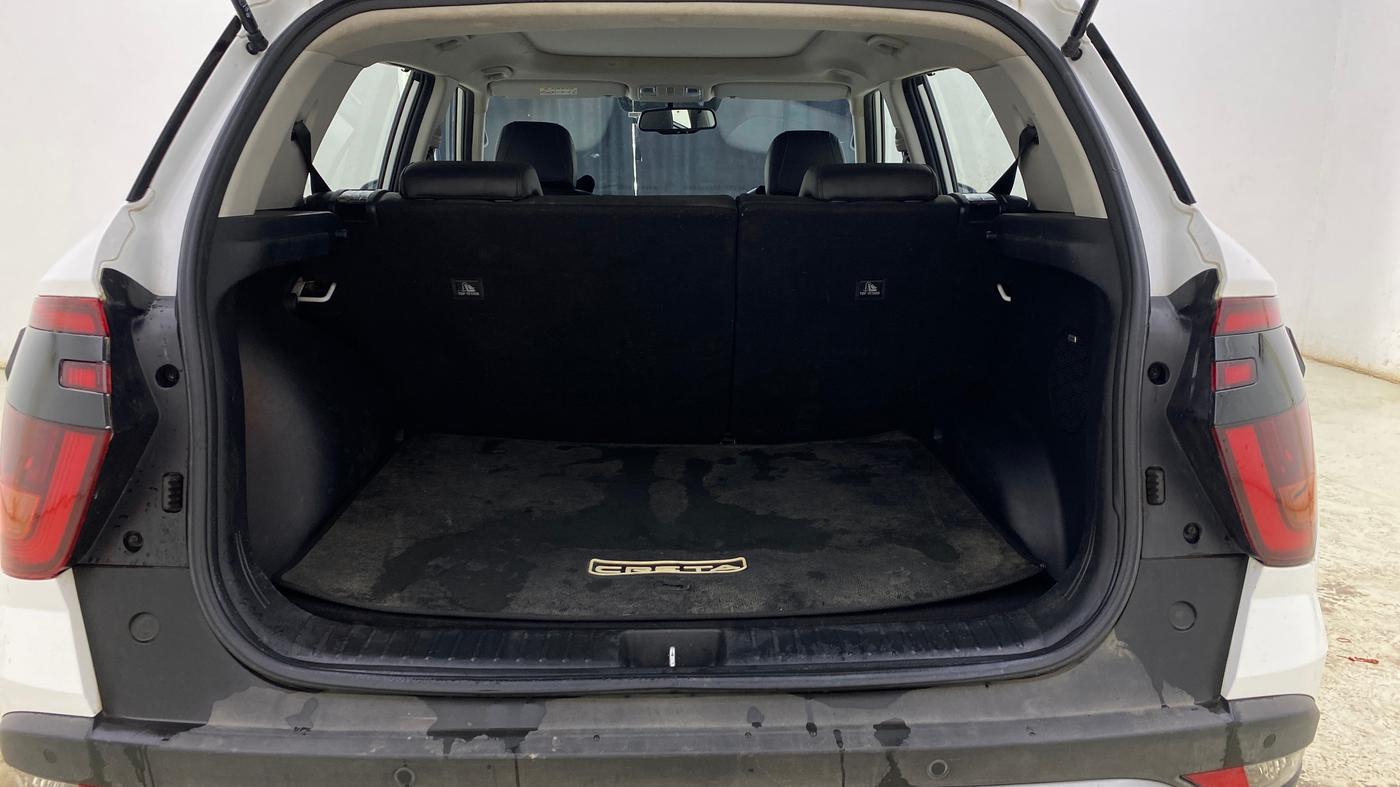 2022 Hyundai Creta SX (O) IVT 1.5 PETROL, Petrol, Automatic, 42,131 km, Boot Inside