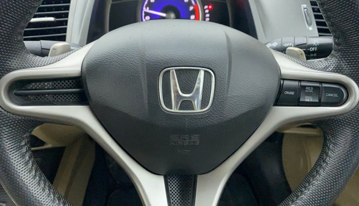 2012 Honda Civic 1.8V AT SUN ROOF, Petrol, Automatic, 93,162 km, Paddle Shifters