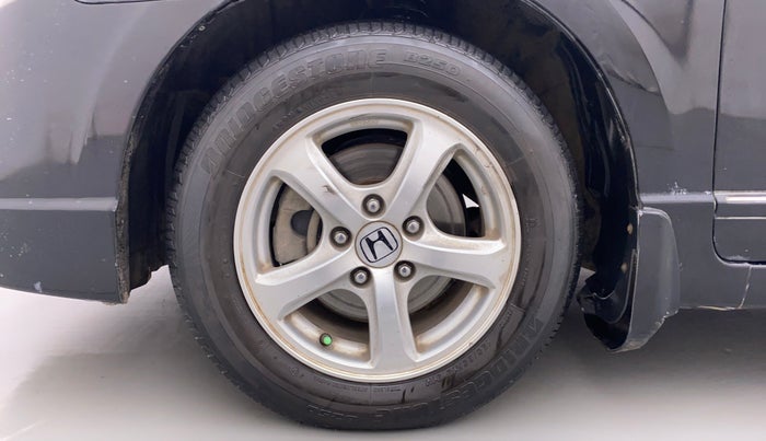 2012 Honda Civic 1.8V AT SUN ROOF, Petrol, Automatic, 93,162 km, Left Front Wheel