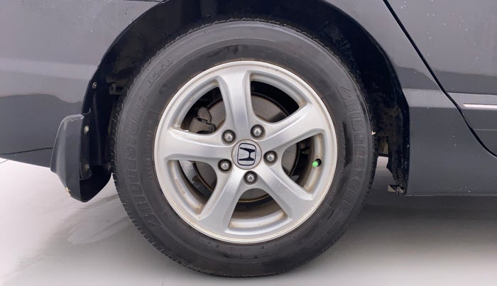 2012 Honda Civic 1.8V AT SUN ROOF, Petrol, Automatic, 93,162 km, Right Rear Wheel