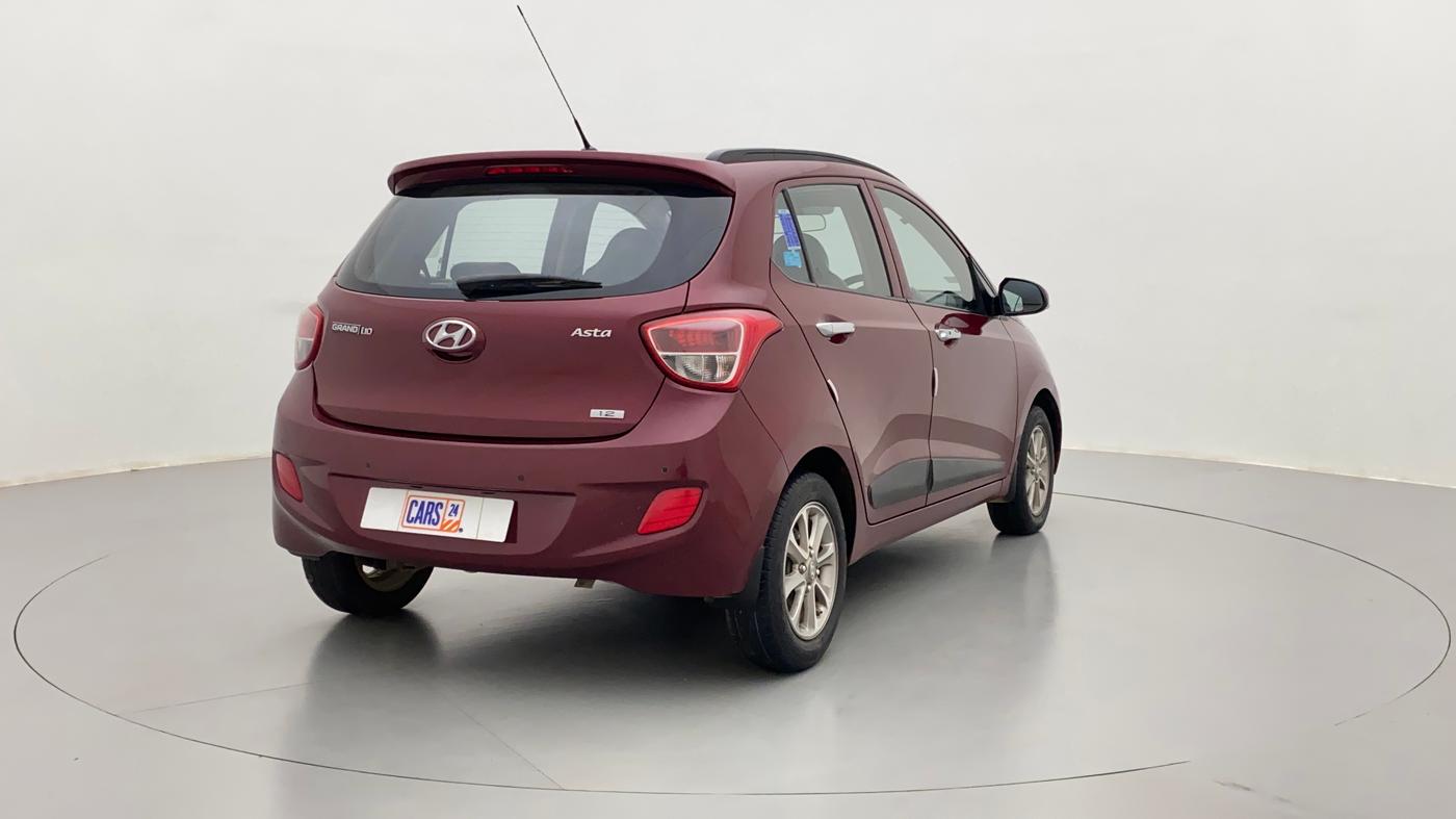 2016 Hyundai Grand i10 ASTA 1.2 (O) VTVT, Petrol, Manual, 32,892 km, Right Back Diagonal