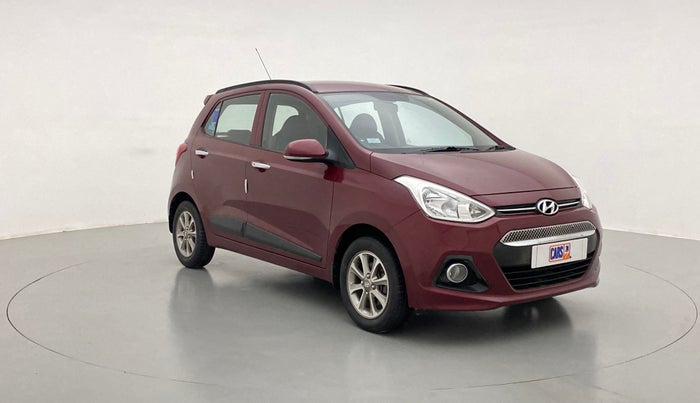2016 Hyundai Grand i10 ASTA 1.2 (O) VTVT, Petrol, Manual, 32,892 km, Right Front Diagonal