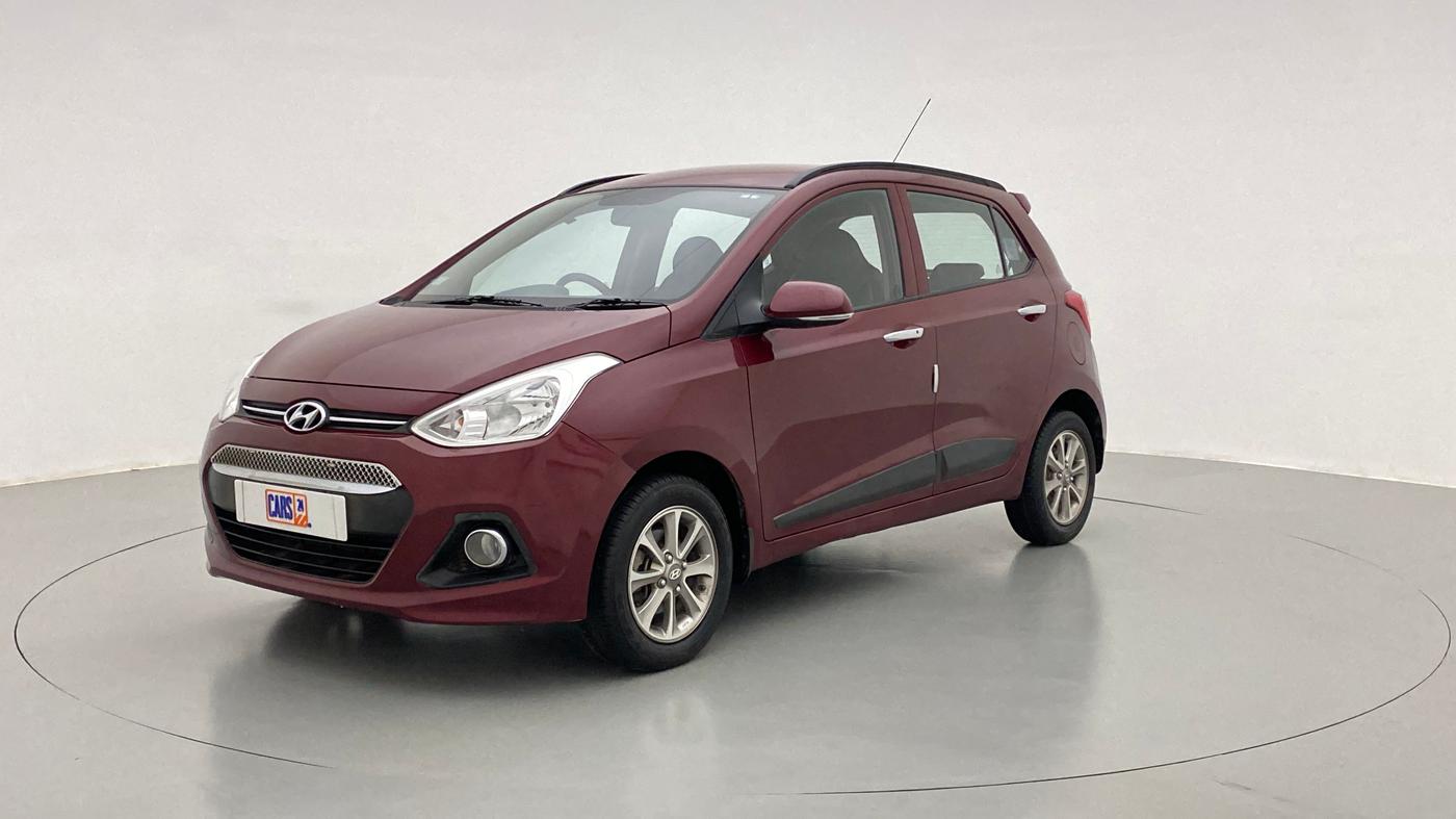 2016 Hyundai Grand i10 ASTA 1.2 (O) VTVT, Petrol, Manual, 32,892 km, Left Front Diagonal