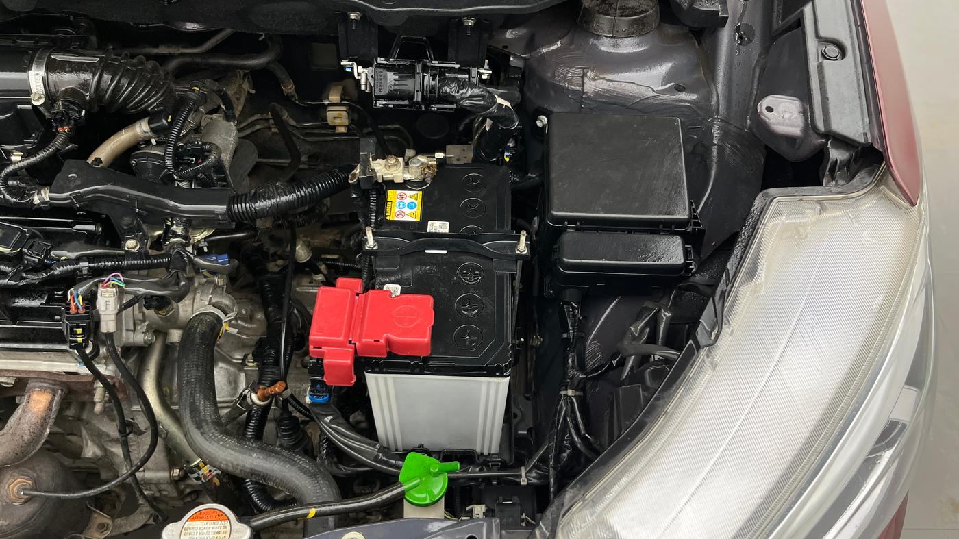 2021 Maruti Ertiga VXI AT SHVS, Petrol, Automatic, 62,696 km, Engine View - Left