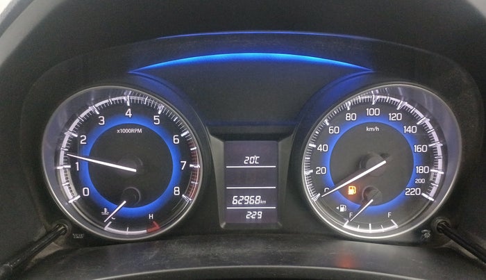 2020 Maruti Baleno DELTA PETROL 1.2, Petrol, Manual, 63,040 km, Odometer Image