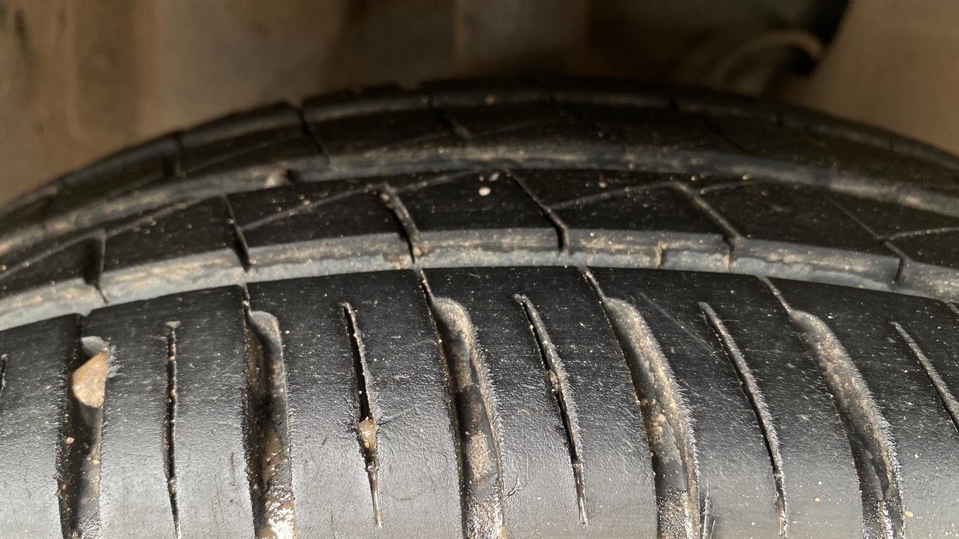 2018 Datsun Go T, Petrol, Manual, 57,259 km, Right Front Tyre Tread