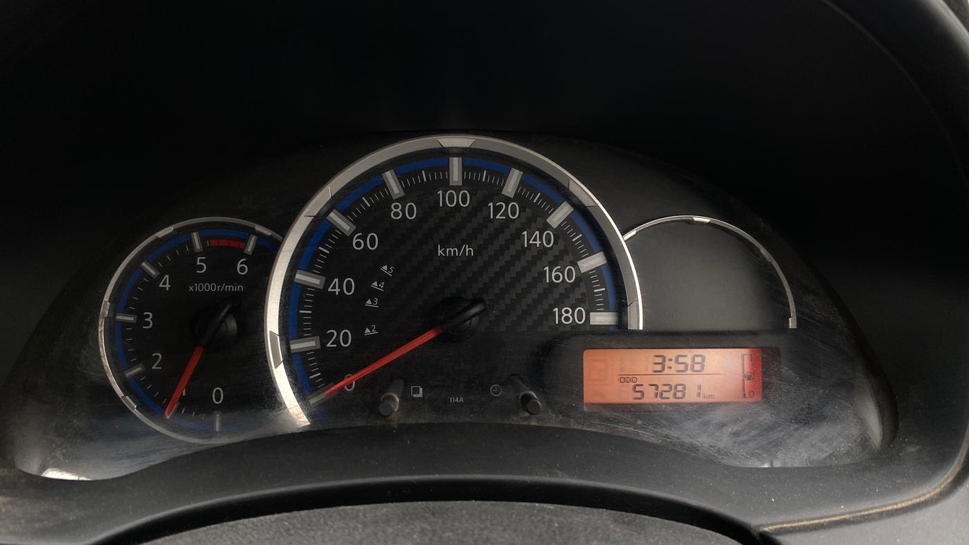 2018 Datsun Go T, Petrol, Manual, 57,259 km, Odometer Image
