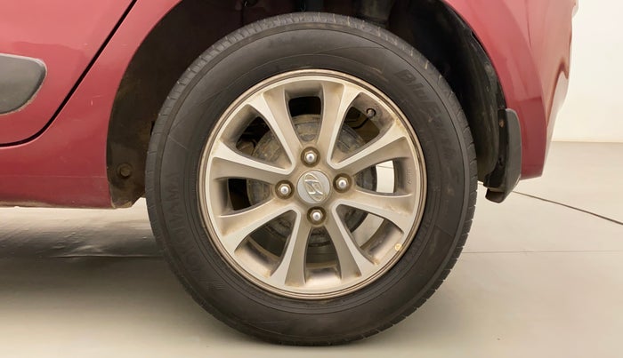 2016 Hyundai Grand i10 ASTA (O) AT 1.2 KAPPA VTVT, Petrol, Automatic, 97,207 km, Left Rear Wheel