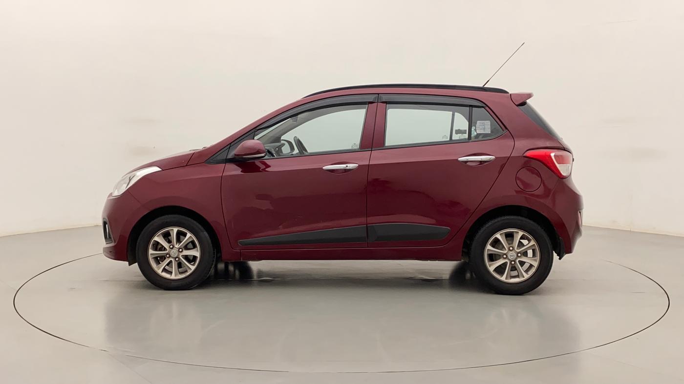 2016 Hyundai Grand i10 ASTA (O) AT 1.2 KAPPA VTVT, Petrol, Automatic, 97,207 km, Left Side