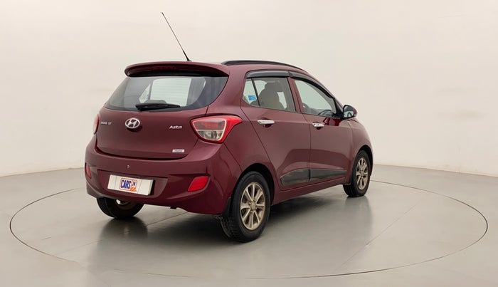 2016 Hyundai Grand i10 ASTA (O) AT 1.2 KAPPA VTVT, Petrol, Automatic, 97,207 km, Right Back Diagonal