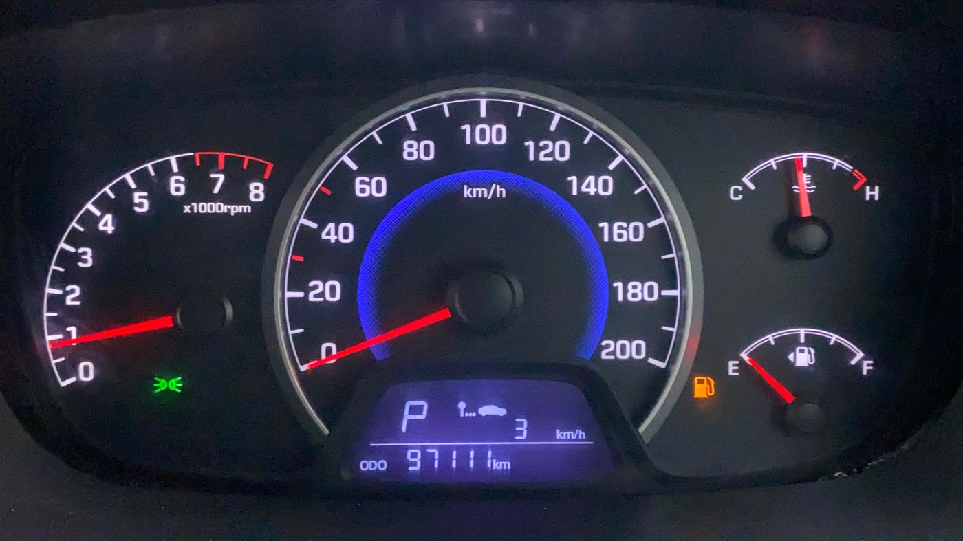 2016 Hyundai Grand i10 ASTA (O) AT 1.2 KAPPA VTVT, Petrol, Automatic, 97,207 km, Odometer Image