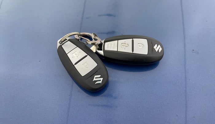 2018 Maruti Baleno ALPHA PETROL 1.2, Petrol, Manual, 58,633 km, Key Close Up