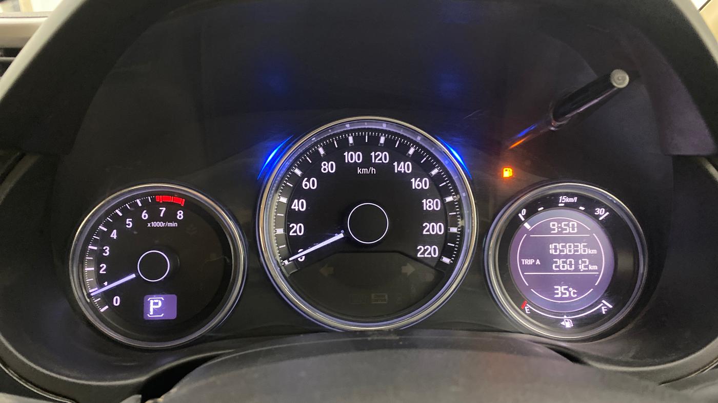 2017 Honda City 1.5L I-VTEC VX CVT, Petrol, Automatic, 1,05,835 km, Odometer Image