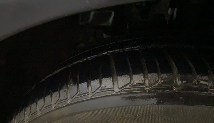 2022 Tata TIGOR XZA PLUS PETROL, Petrol, Automatic, 28,955 km, Left Front Tyre Tread