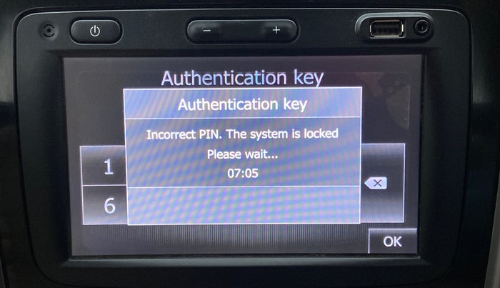 2019 Renault Duster RXS CVT, Petrol, Automatic, 7,255 km, Touchscreen Infotainment System