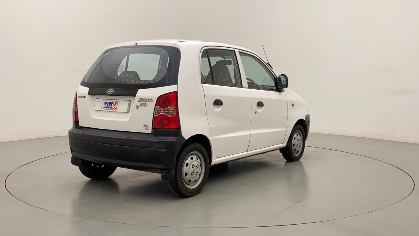 2011 Hyundai Santro Xing GL PLUS, Petrol, Manual, 66,209 km, Right Back Diagonal