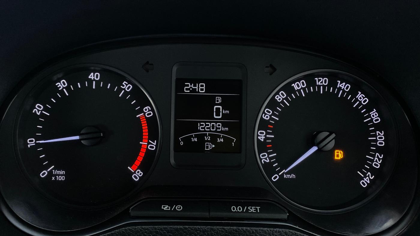 2020 Skoda Rapid 1.0 AMBITION TSI MT, Petrol, Manual, 12,245 km, Odometer Image
