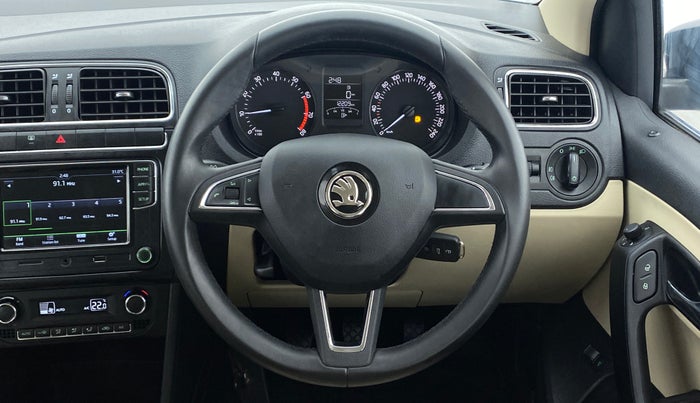 2020 Skoda Rapid 1.0 AMBITION TSI MT, Petrol, Manual, 12,245 km, Steering Wheel Close Up