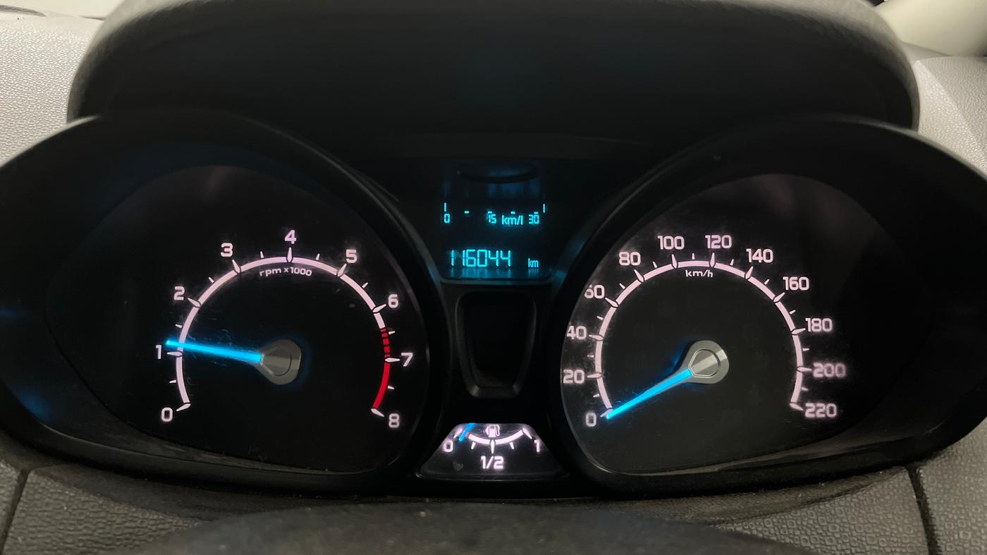 2015 Ford Ecosport TREND 1.5L PETROL, Petrol, Manual, 1,16,023 km, Odometer Image