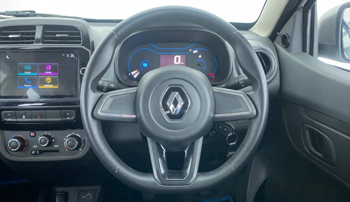 2021 Renault Kwid 1.0 RXT Opt, Petrol, Manual, 6,883 km, Steering Wheel Close Up