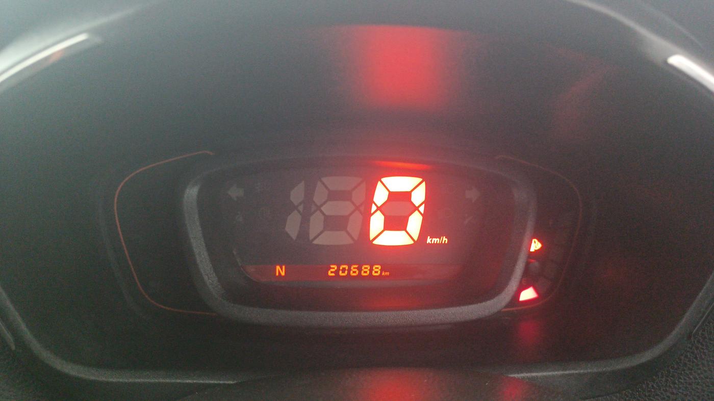 2019 Renault Kwid CLIMBER 1.0 AMT, Petrol, Automatic, 20,687 km, Odometer Image
