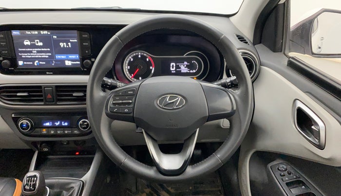 2019 Hyundai GRAND I10 NIOS ASTA U2 1.2 CRDI, Diesel, Manual, 84,977 km, Steering Wheel Close Up