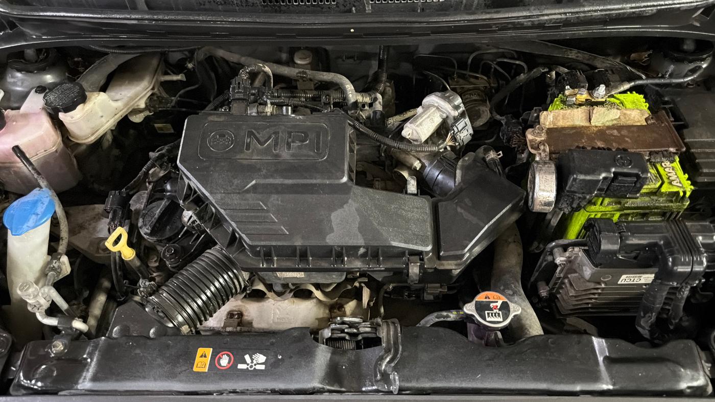 2019 Hyundai NEW SANTRO SPORTZ AMT, Petrol, Automatic, 67,101 km, Engine View