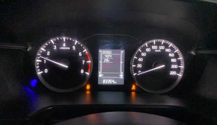 2023 Maruti BREZZA VXI S-CNG, CNG, Manual, 83,344 km, Odometer Image