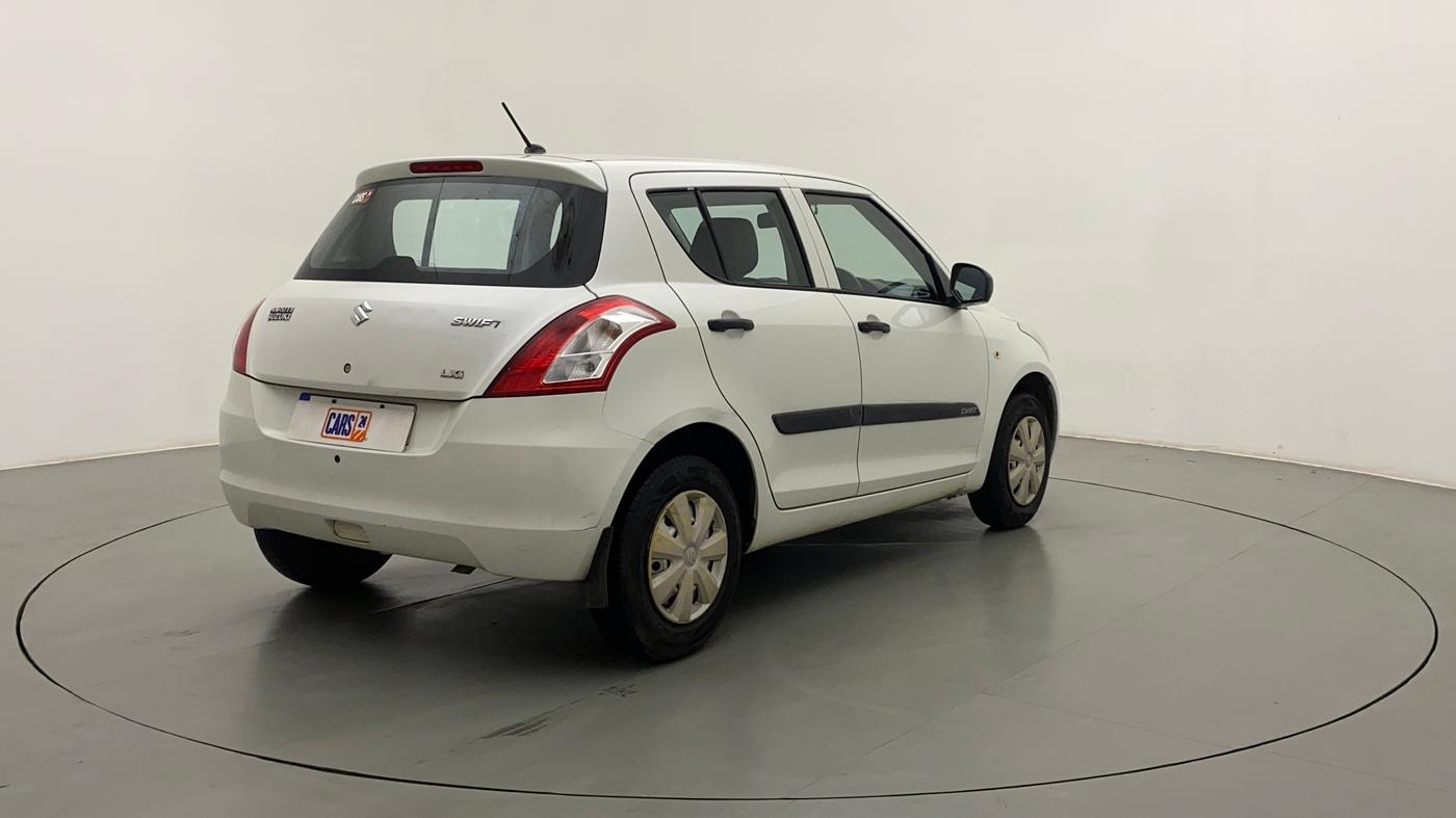 2011 Maruti Swift LXI, Petrol, Manual, 58,036 km, Right Back Diagonal