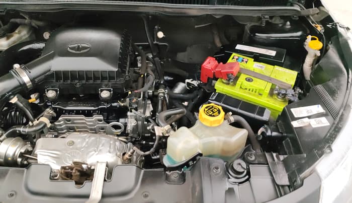 2022 Tata NEXON XZA PLUS (O) PETROL DARK EDITION, Petrol, Automatic, 76,606 km, Engine View - Left