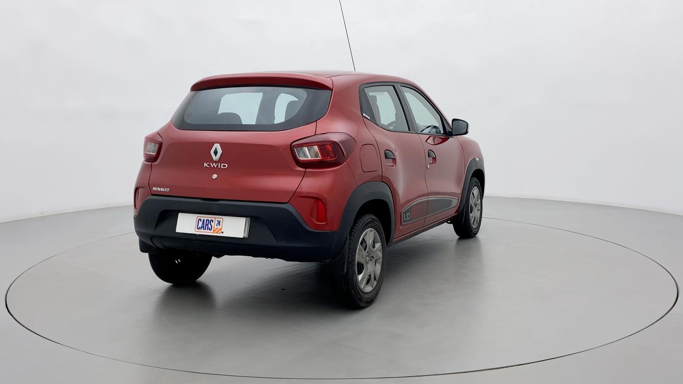 2020 Renault Kwid 1.0 RXT Opt, Petrol, Manual, 9,299 km, Right Back Diagonal