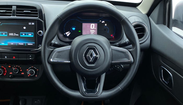 2020 Renault Kwid 1.0 RXT Opt, Petrol, Manual, 9,299 km, Steering Wheel Close Up