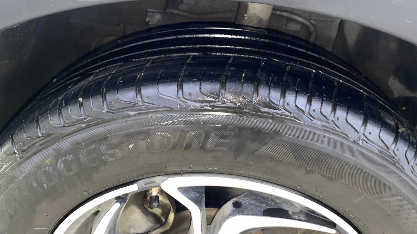 2021 Tata NEXON XMA SUNROOF PETROL, Petrol, Automatic, 79,203 km, Left Front Tyre Tread