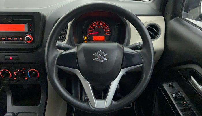 2019 Maruti New Wagon-R VXI 1.0 AMT, Petrol, Automatic, 12,837 km, Steering Wheel Close Up