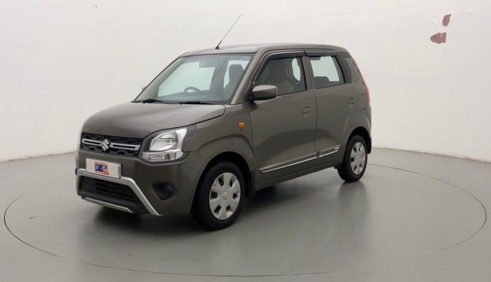 2019 Maruti New Wagon-R VXI 1.0 AMT, Petrol, Automatic, 12,837 km, Left Front Diagonal