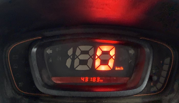 2019 Renault Kwid CLIMBER 1.0, Petrol, Manual, 43,183 km, Odometer Image