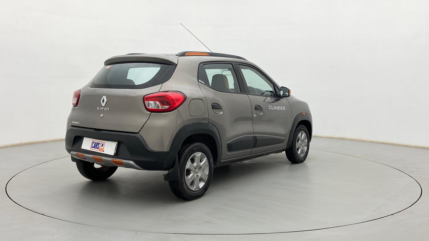 2019 Renault Kwid CLIMBER 1.0, Petrol, Manual, 43,183 km, Right Back Diagonal