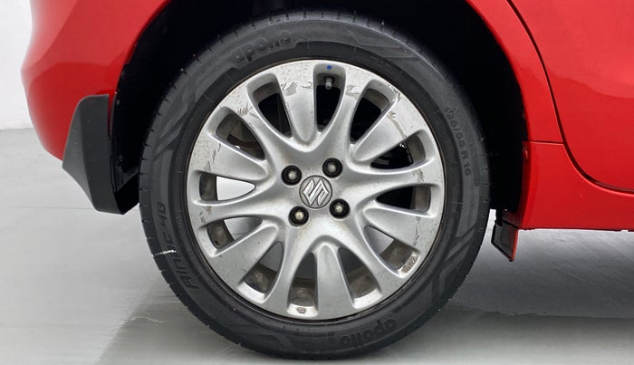 2016 Maruti Baleno ZETA 1.2 K12, Petrol, Manual, 57,076 km, Right Rear Wheel