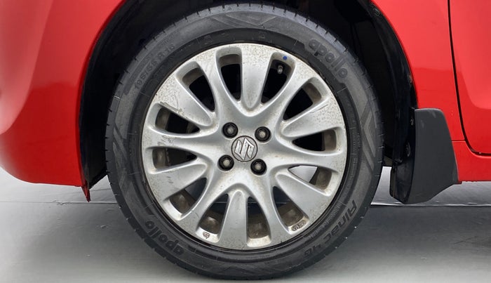 2016 Maruti Baleno ZETA 1.2 K12, Petrol, Manual, 57,076 km, Left Front Wheel