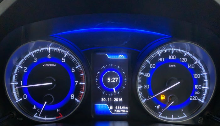 2019 Maruti Baleno ZETA PETROL 1.2, Petrol, Manual, 74,030 km, Odometer Image